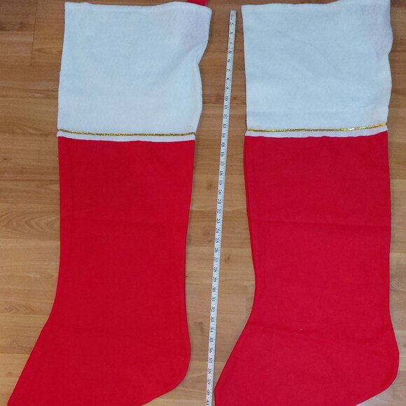 Christmas Stocking EX-Large Decoration (NEW)_ 13.5 X 45 - Picture 3 of 4